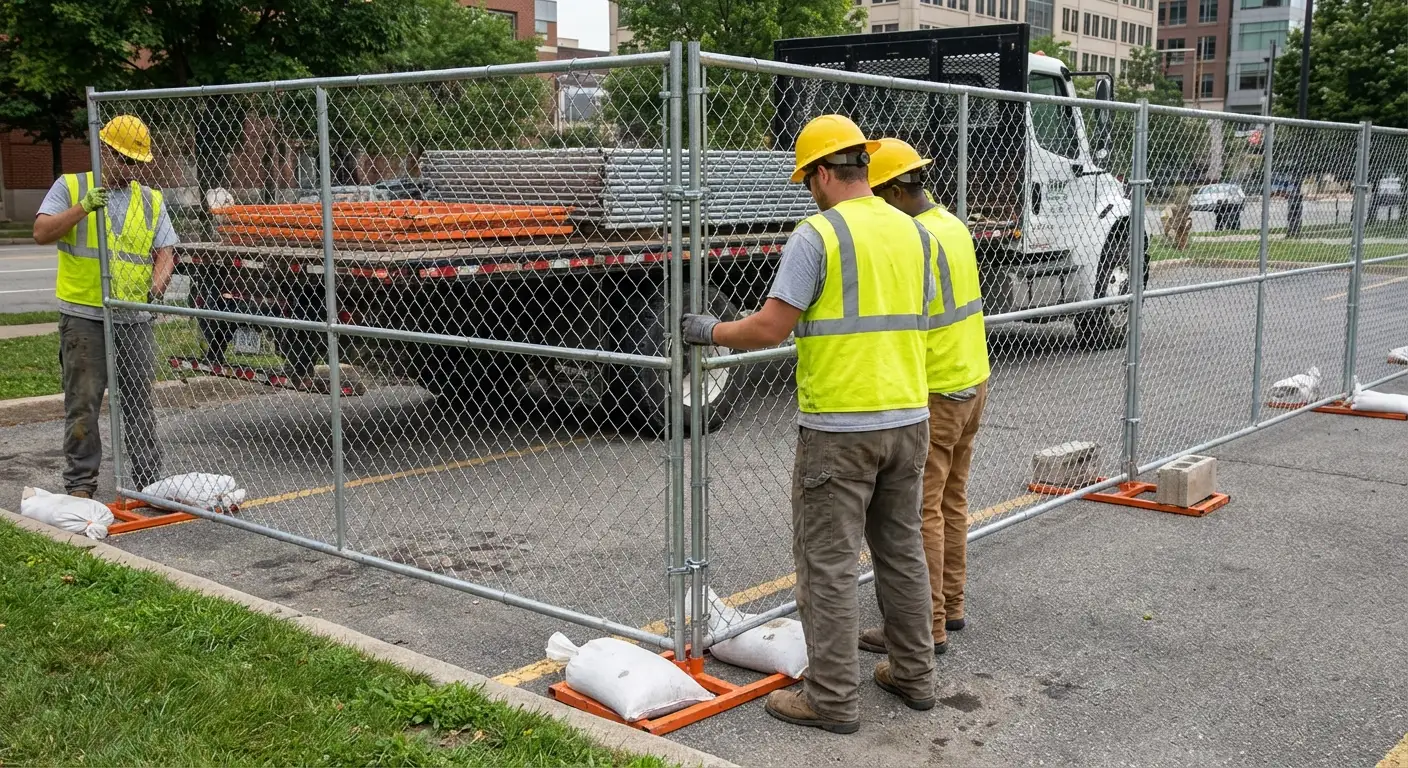 Temporary fencing solutions meeting Schenectady requirements