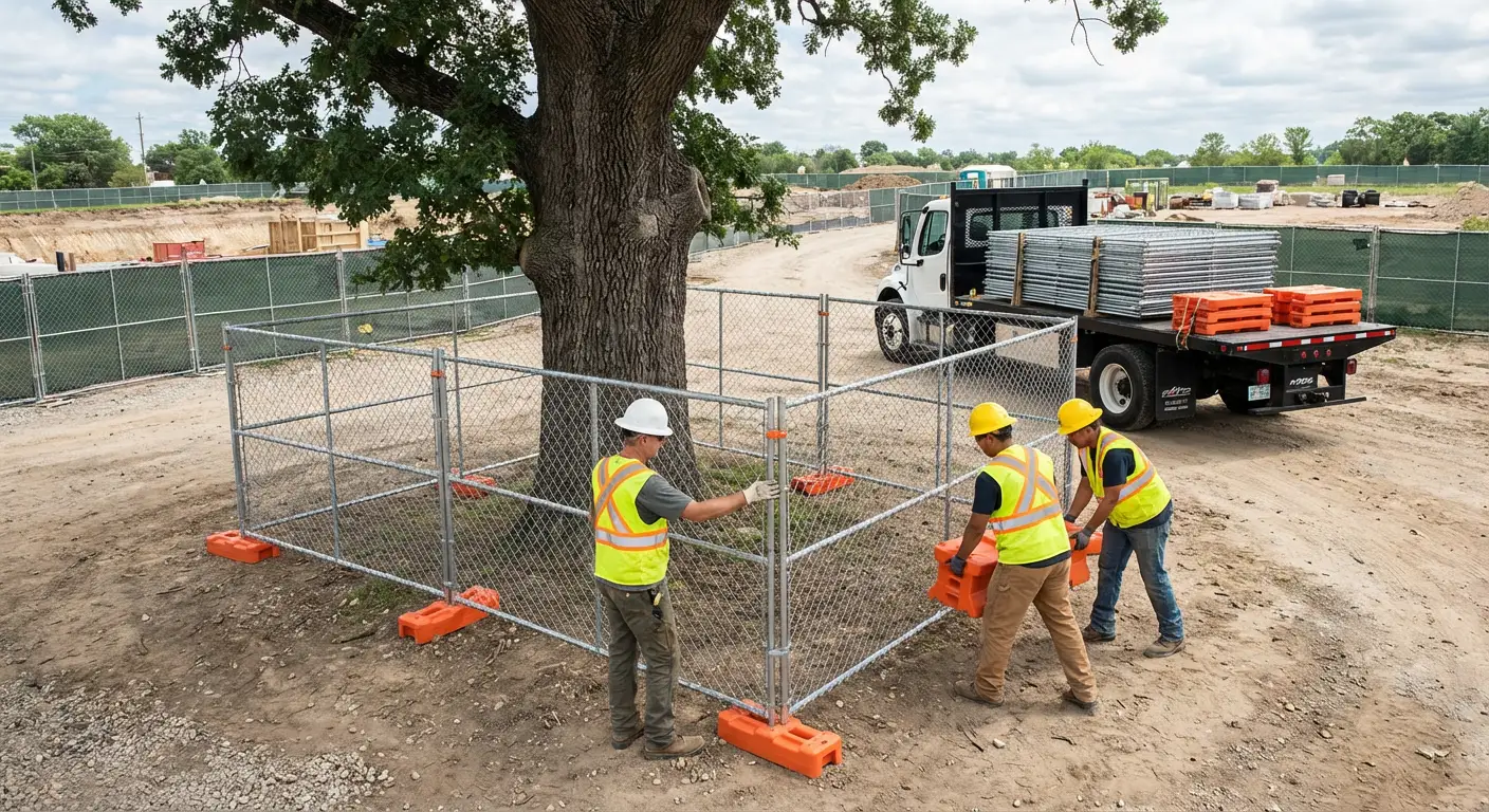 Temporary gate rental and secure perimeter fencing in Schenectady, NY