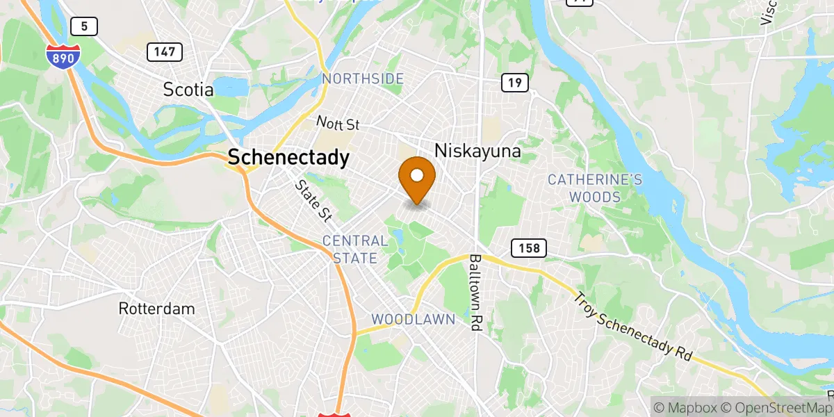 neighborhood map in Schenectady, NY