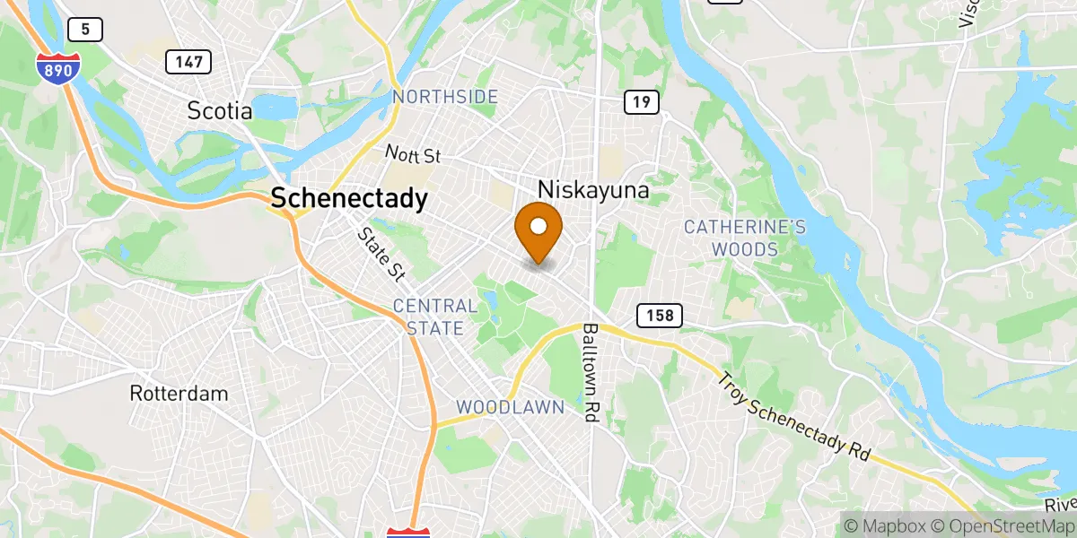  neighborhood map in Schenectady, NY