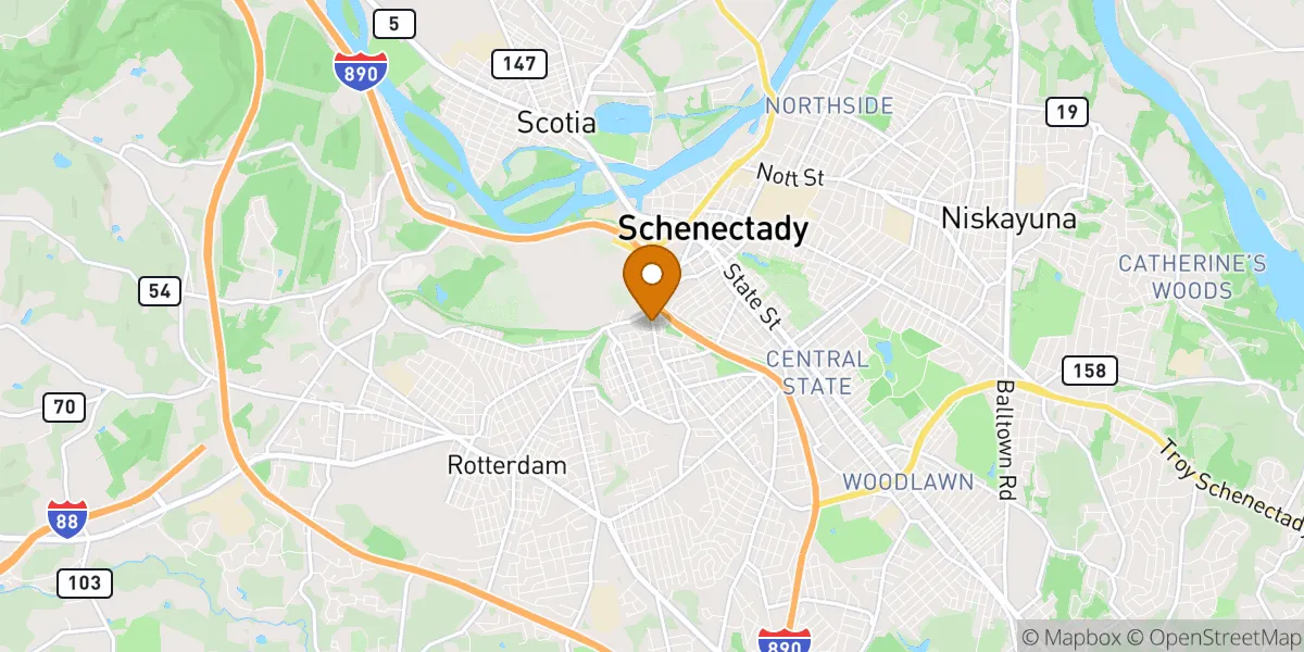  neighborhood map in Schenectady, NY