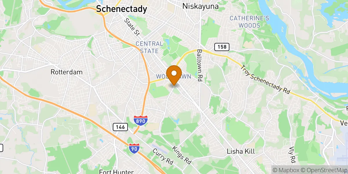  neighborhood map in Schenectady, NY