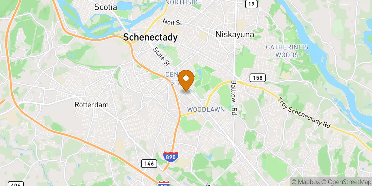  neighborhood map in Schenectady, NY