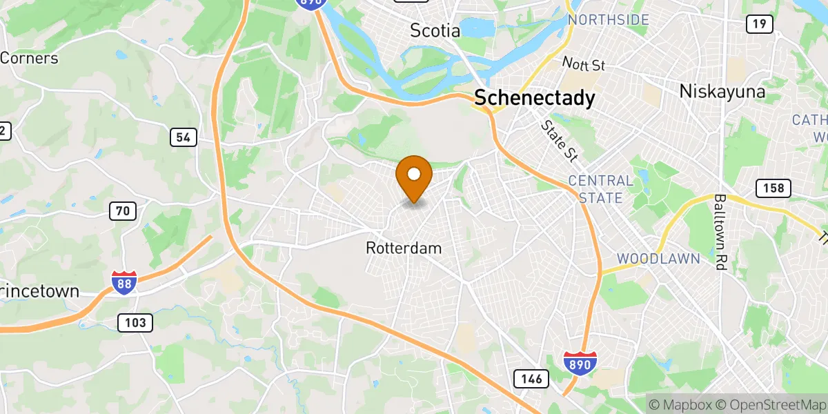  neighborhood map in Schenectady, NY